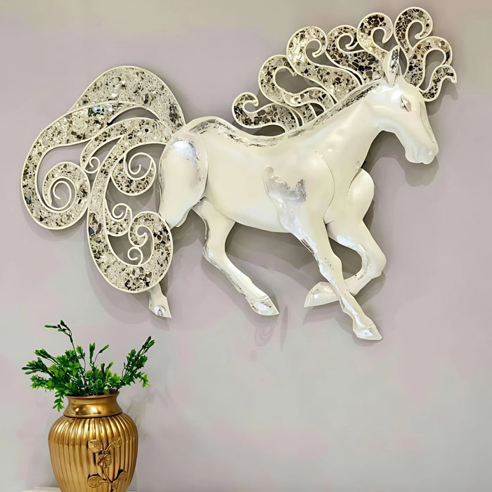White Metal Unicorn