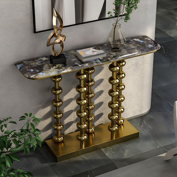 Marble top console India