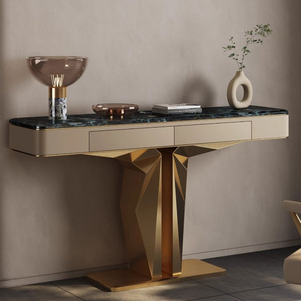 T console with drawers