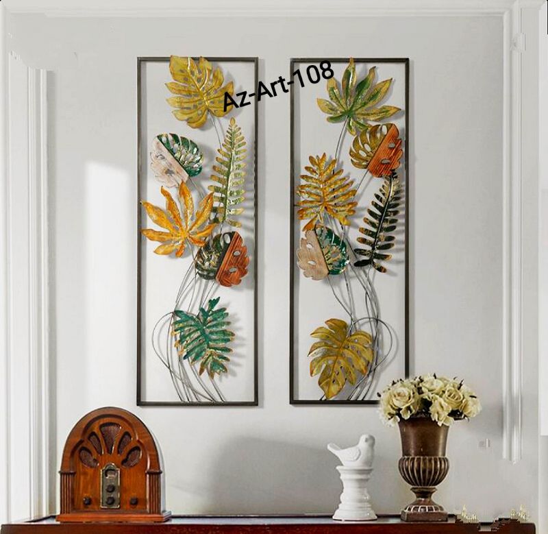 Multi Color Double frame decor