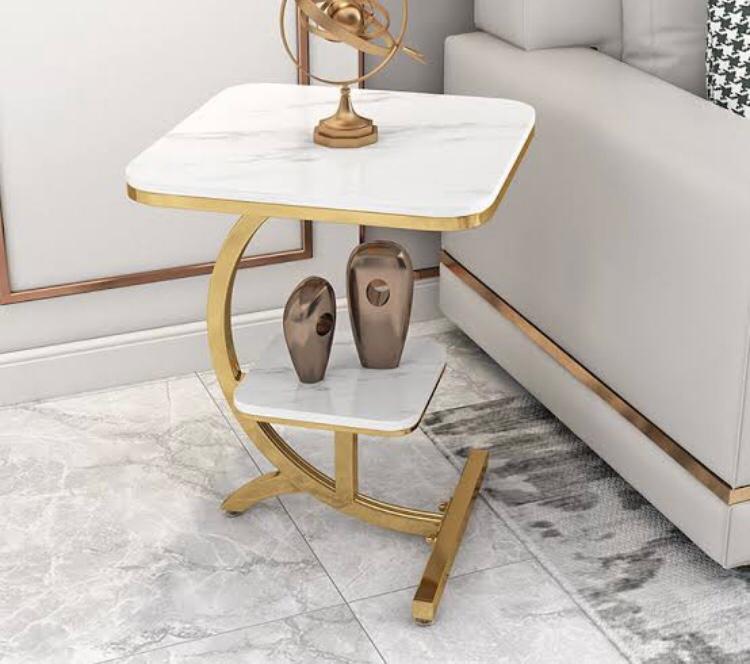 Square side table