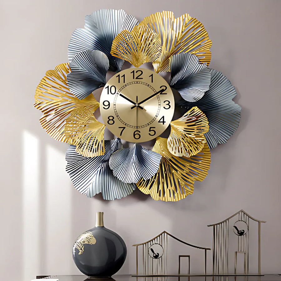 Metal wall clock 6