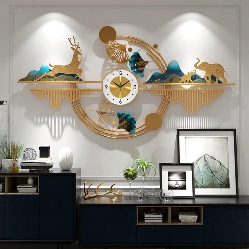 Big metal clock design