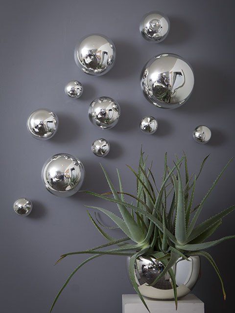 Steel Ball Wall Decor