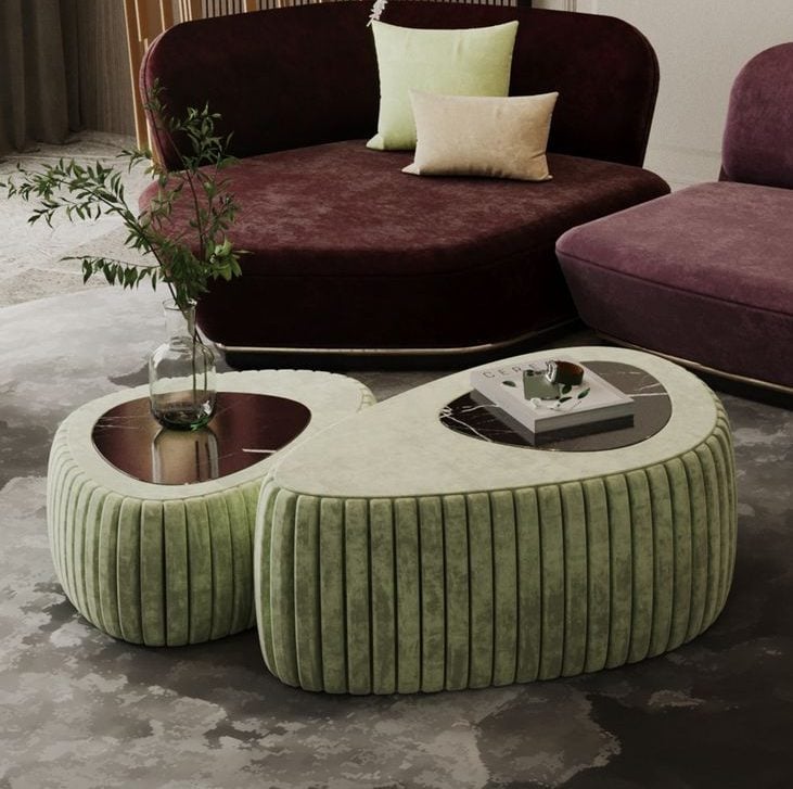 Asia coffee table set
