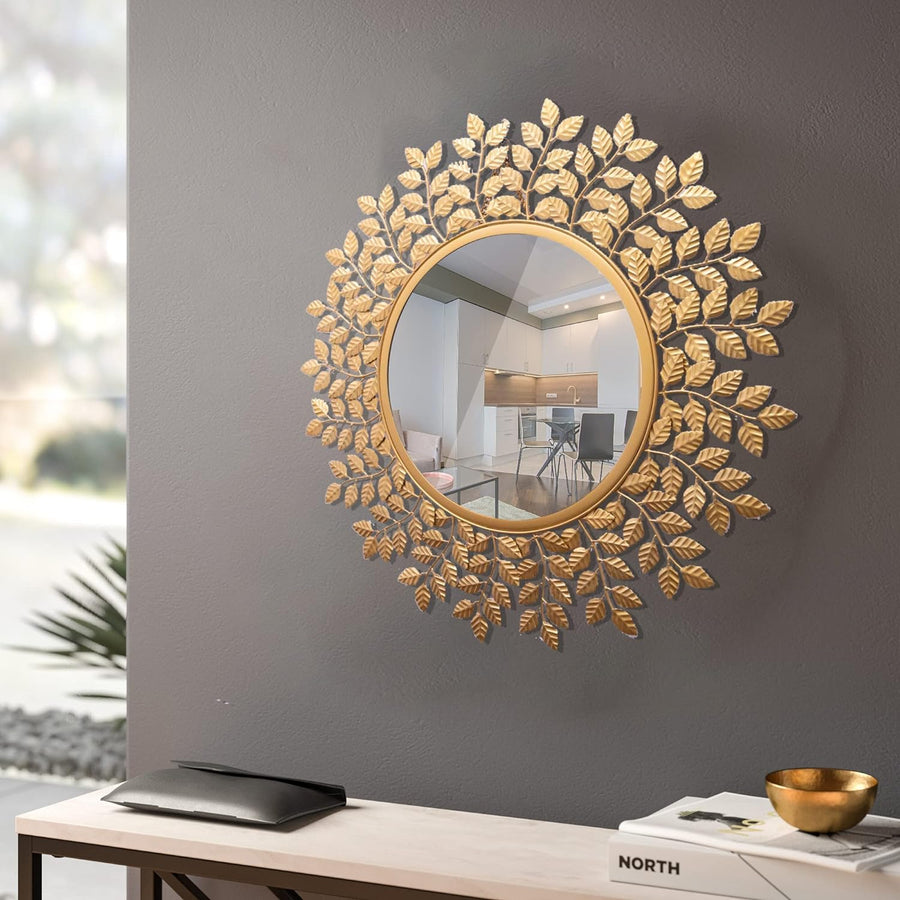 Leaf Gold Mirror