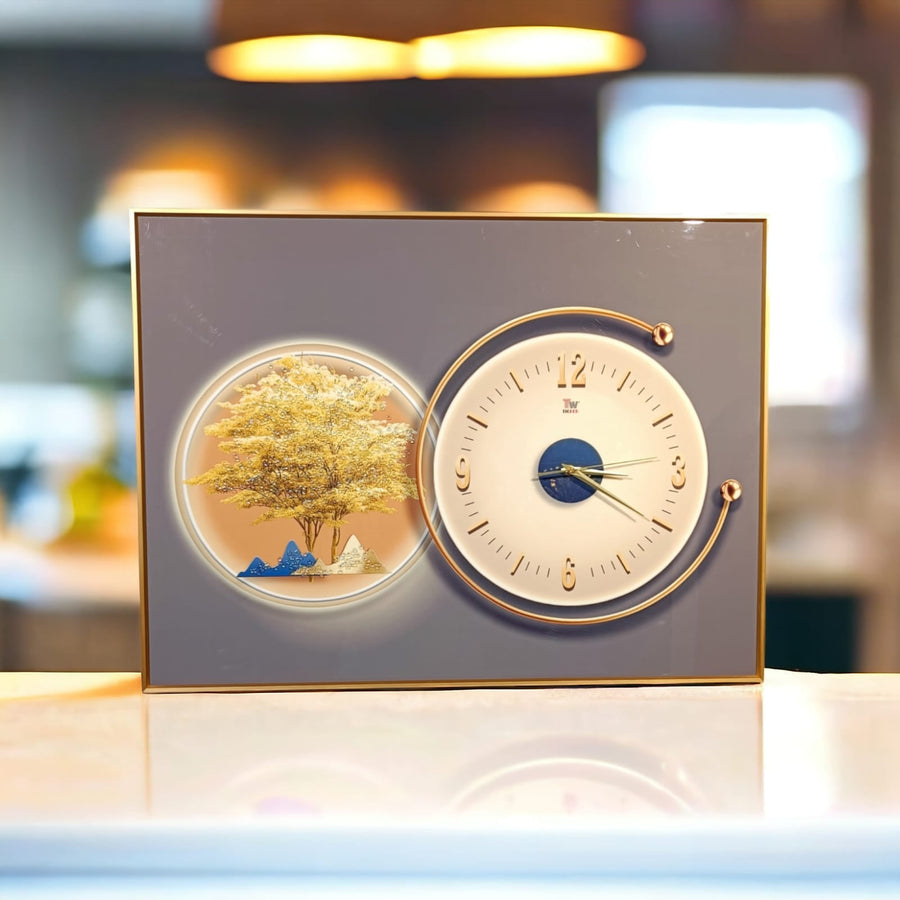 Designer clock decor