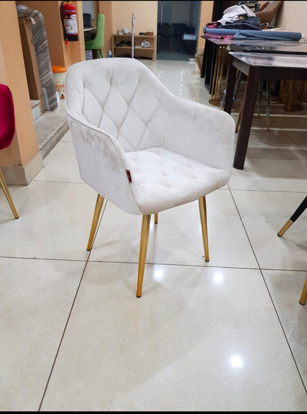 white dining chairs