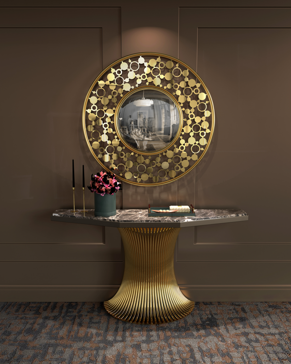 Big Luxury console Mirror combo