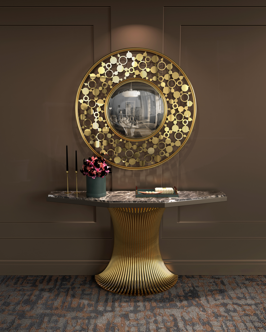 Big Luxury console Mirror combo