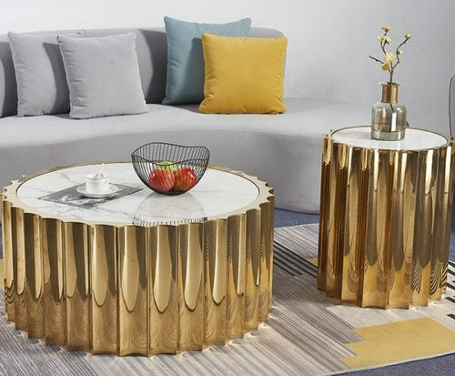Art Golden round table