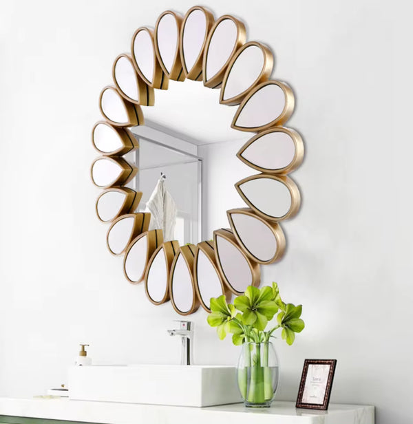 Droplet round Mirror