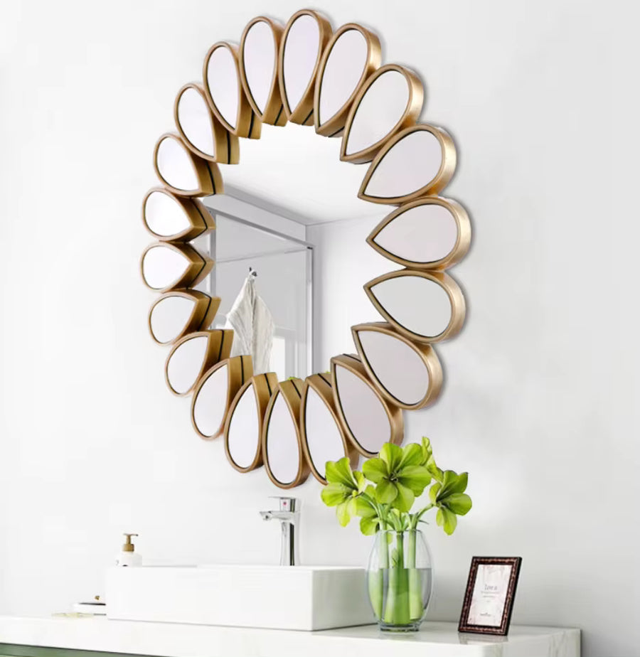 Droplet round Mirror