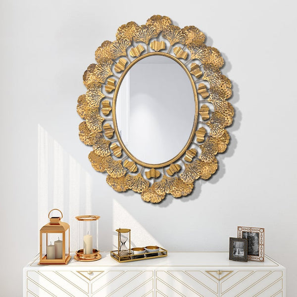 Golden mirror new