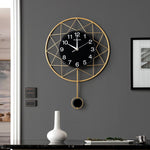 Aesthetic Metal wall clock