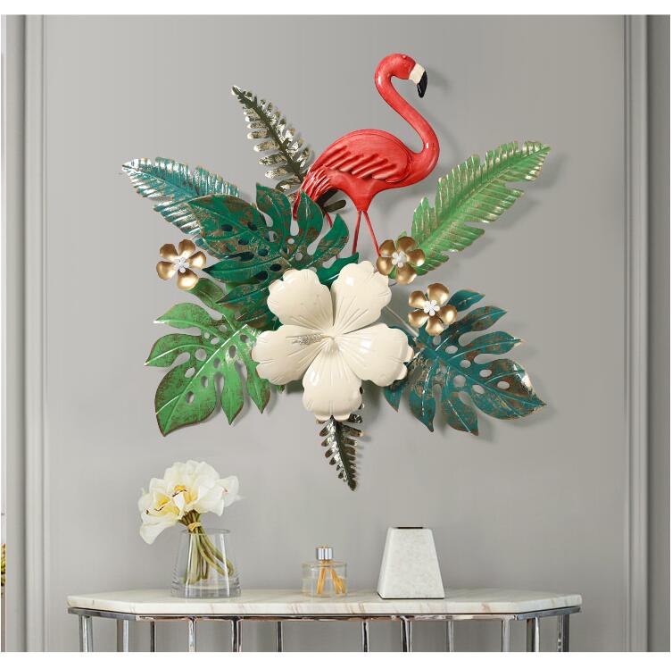 Iron Flamingo Metal decor