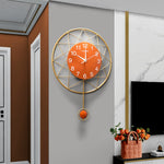 Aesthetic Metal wall clock
