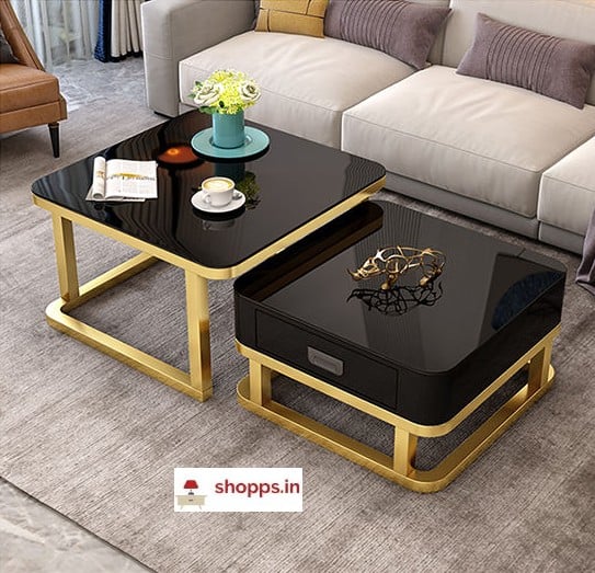 Bombay Coffee Nesting Table