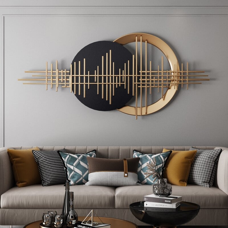 Metal wall decor