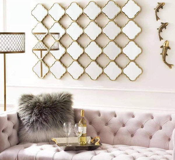 Diamond strip mirror