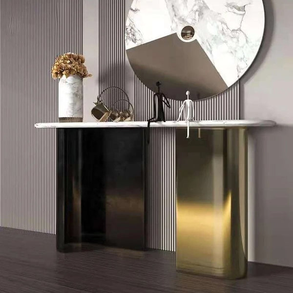 Contemporary console table