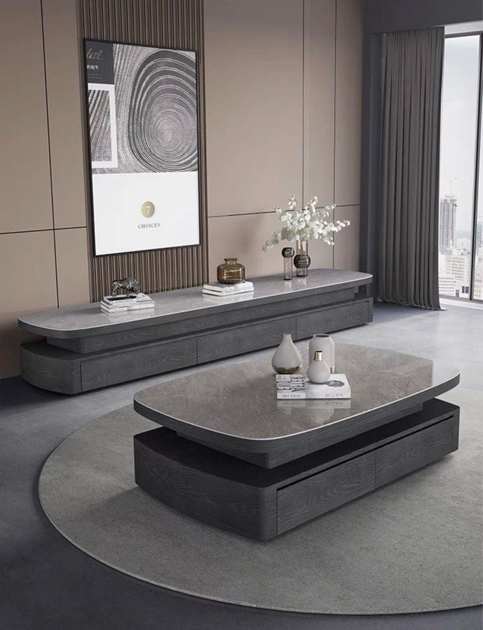 Grey centre table