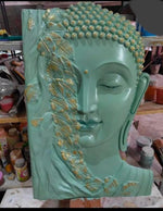 Buddha leaf mural