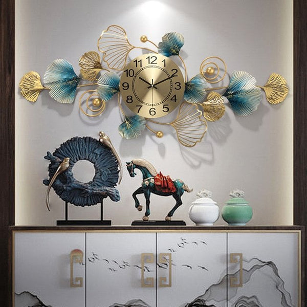 New Indian metal clock decor