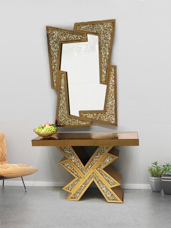 Diamond console