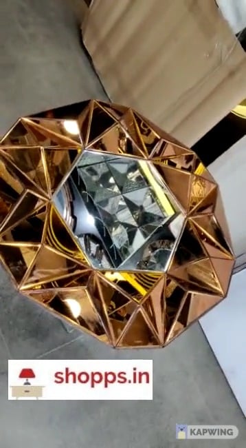 Pyramid shaped Mirror