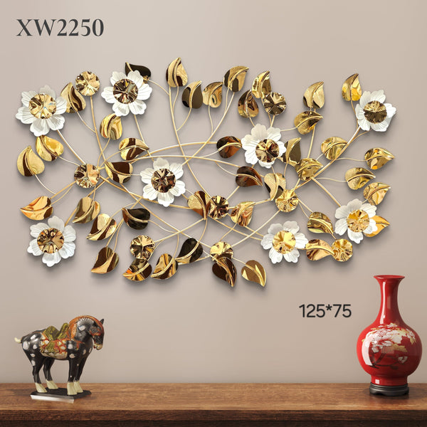 Golden vine flowers