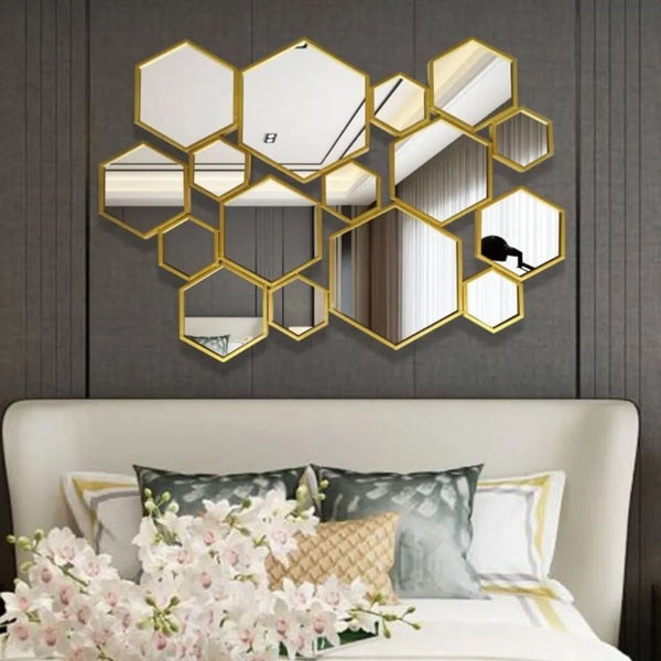 Hexagon Cluster Mirror