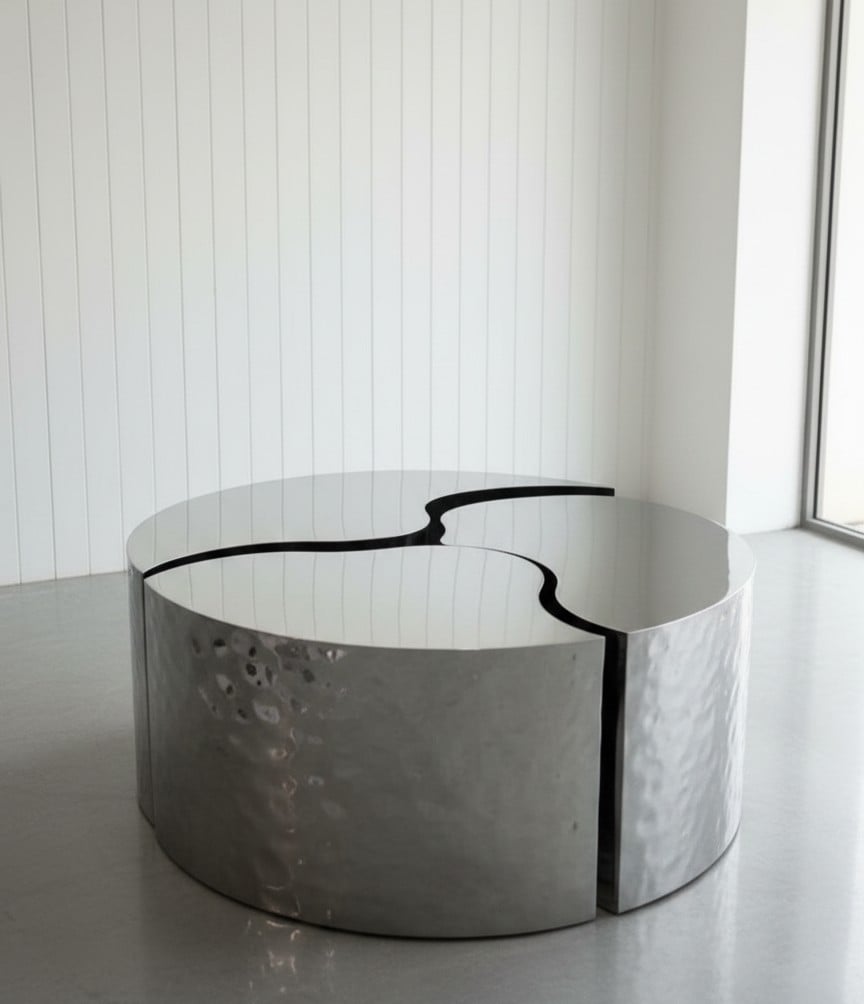 Triple Round Coffee Table