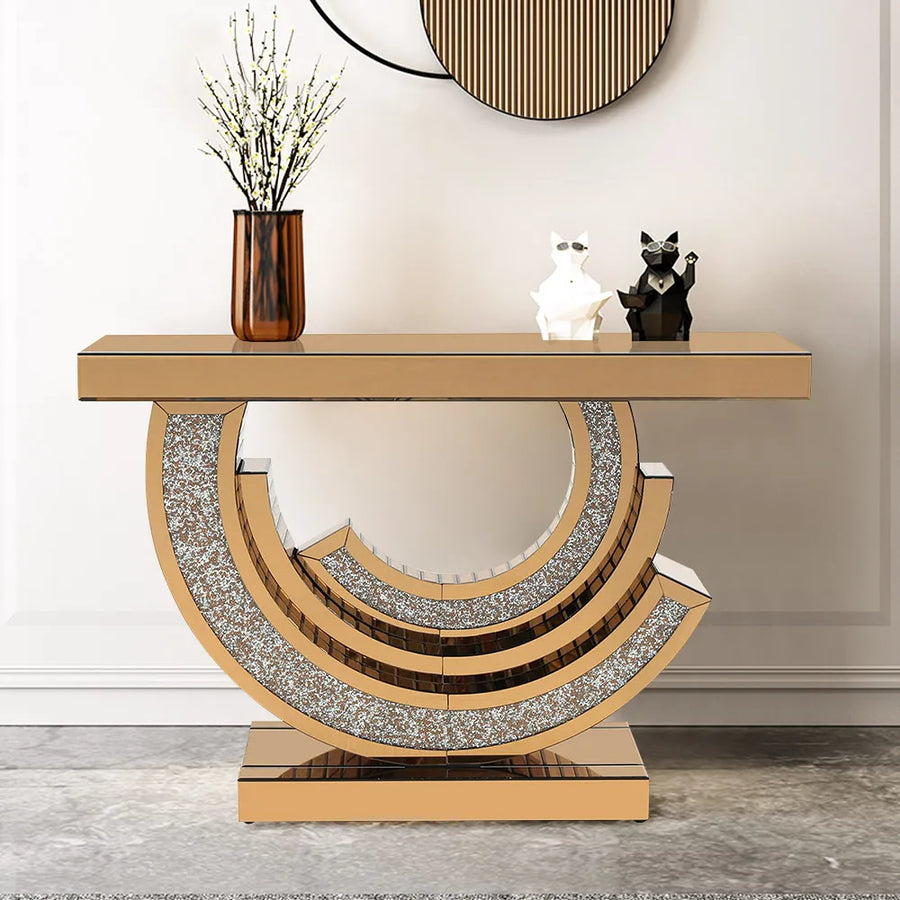 Luxury glass console India