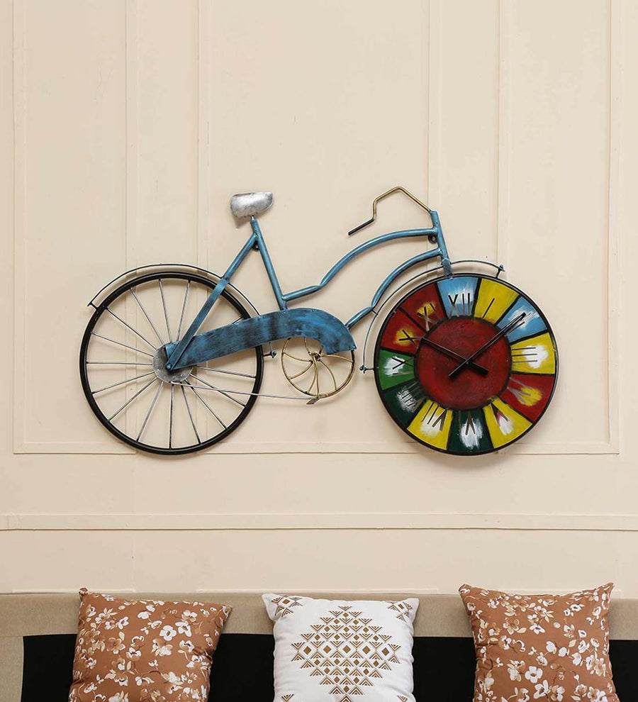 Metal Cycle clock India