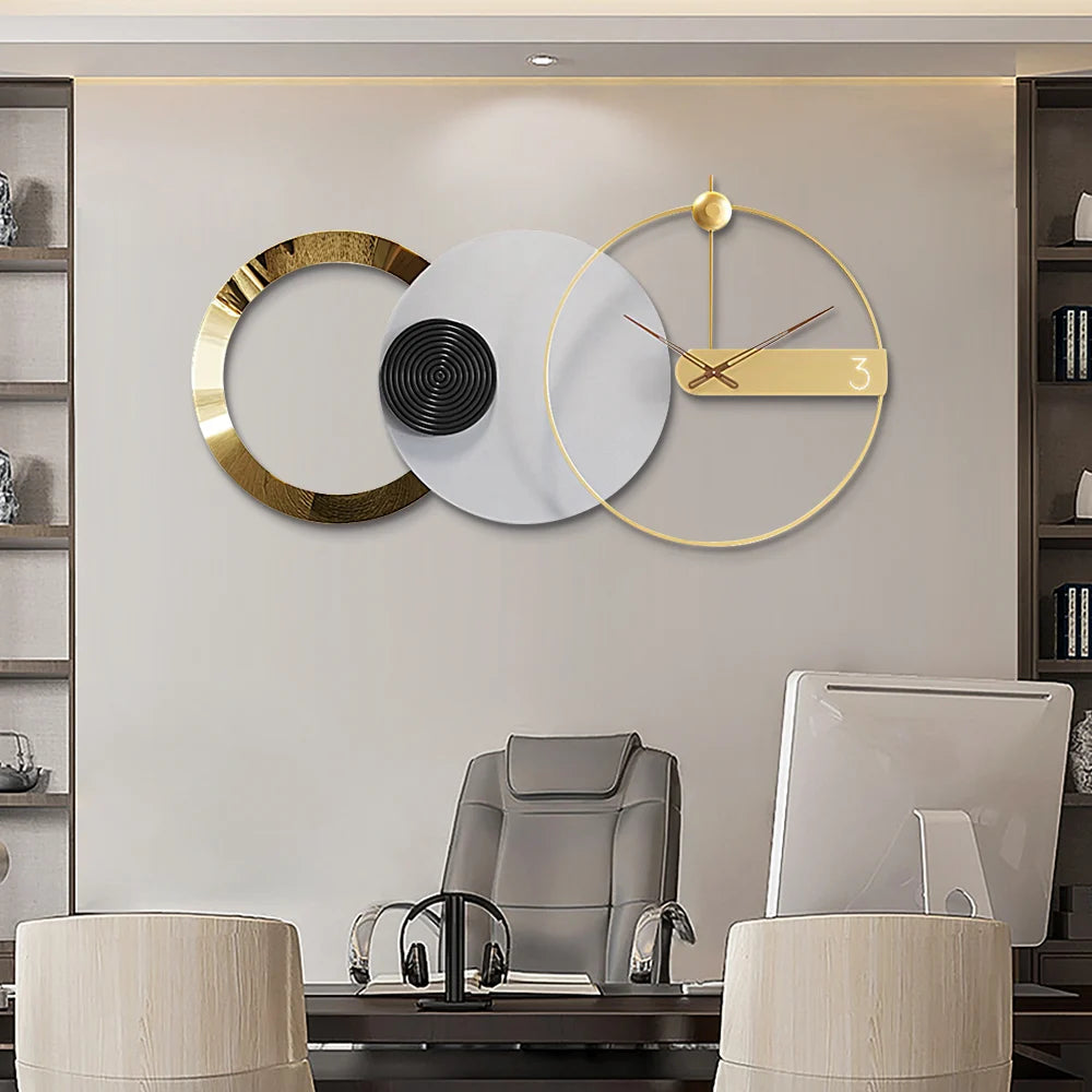 modern clock decor