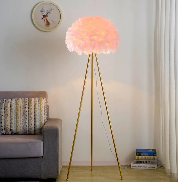 Fur lamp