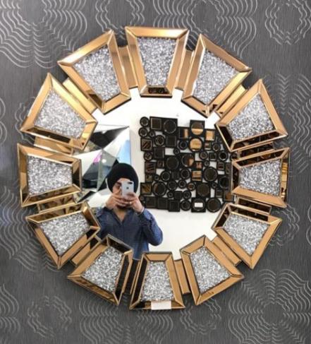 Round Venetian Mirror