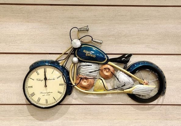 Royal Enfield Bike clock