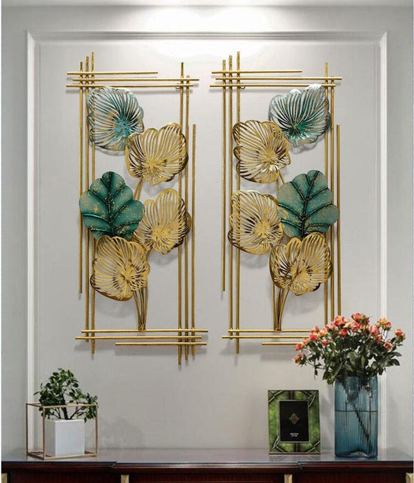Twin Set vertical leaves