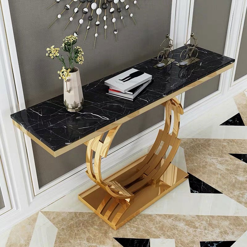 Console Table Golden circle
