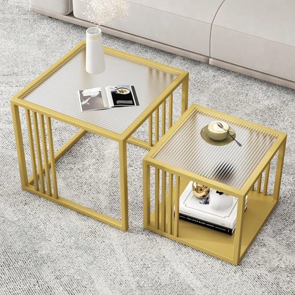 Fluted glass Tables