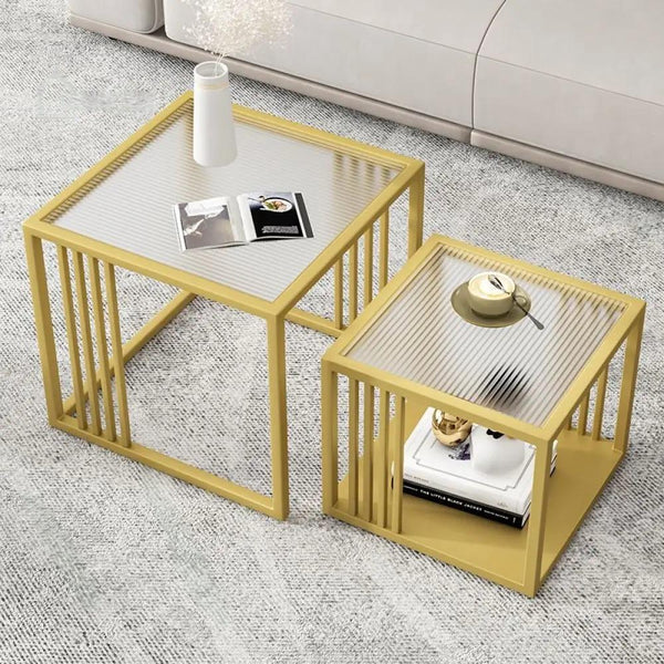 Fluted glass Tables