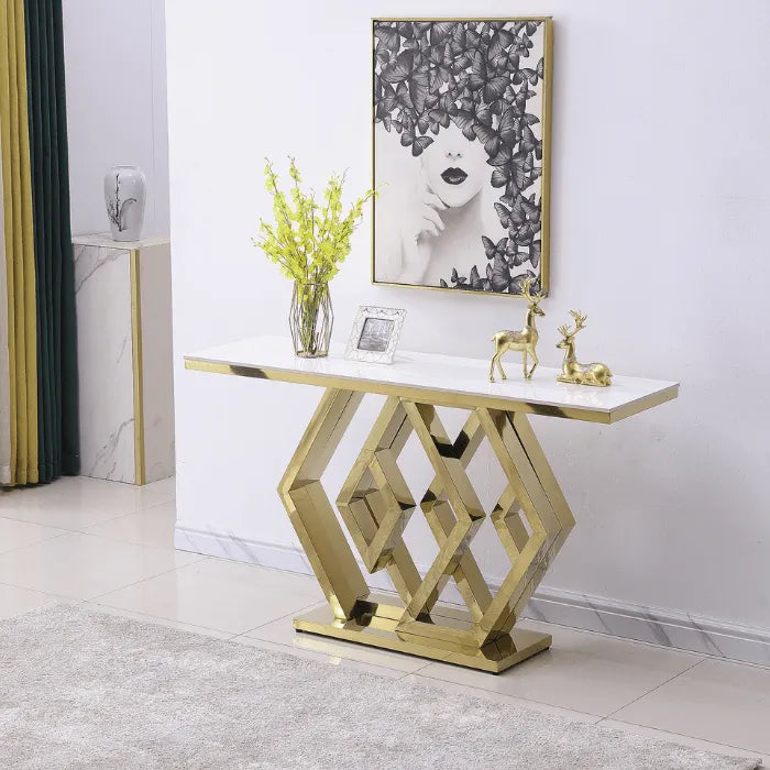 PVD console Table